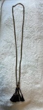 Black beaded tassel for sale  Centreville