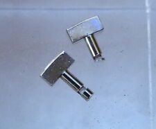NOS NICKEL PLATED BRASS PAIR PUSHERS FOR CHRONOGRAPHS LANDERON, VALJOUX, LEMANIA, usado comprar usado  Enviando para Brazil