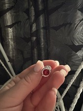 Red crystal pin for sale  BASILDON