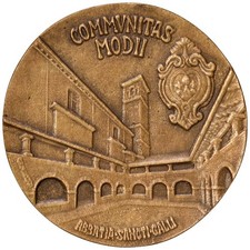 Medaglia communitas modii usato  Italia