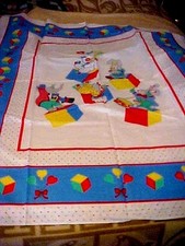 Vtg circus fabric for sale  Taylorville