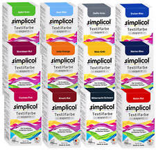 SIMPLICOL Textilfarbe EXPERT für 300g Stoff auch für versch. Farben comprar usado  Enviando para Brazil
