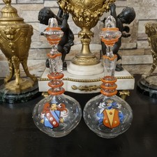 Carafes armoiries émaillées d'occasion  Gonfreville-l'Orcher