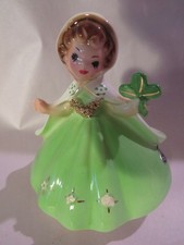 Estatueta vintage Josef Originals Irlanda menina irlandesa com trevo comprar usado Estatueta vintage Josef Originals Irlanda menina irlandesa com trevo comprar usado  Enviando para Brazil