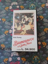 Vhs biancaneve sette usato  Chieri