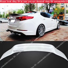 Para 2011-2019 Kia Optima R Style pérola branca traseira tronco lábio spoiler asa comprar usado  Enviando para Brazil