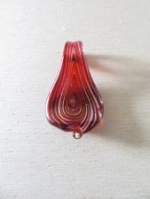 Pendentif murano rouge d'occasion  Mâcon