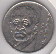 Francs commémorative mendes d'occasion  Digne-les-Bains