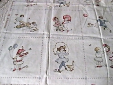 Tecido vintage Country Classics 10 painéis da Ameritex crianças brincando costurar colcha comprar usado  Enviando para Brazil