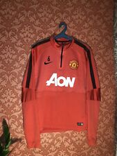 Chaqueta de Entrenamiento Rara Manchester United 1/4 Cremallera #6 Talla L Nike Hombres Roja segunda mano  Embacar hacia Argentina