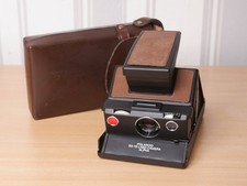 Polaroid SX 70 Land Camera Alpha Sofortbildkamera UNGETESTET Schwarz MF Fokus comprar usado  Enviando para Brazil