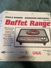 VINTAGE BROIL HURRY HOT BUFFET RANGE, MODELO # BR5, ELETRÔNICA DE PRECISÃO, usado comprar usado  Enviando para Brazil