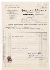 Fattura biella vini usato  Italia