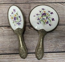 Antique brass porcelain for sale  Mapleton