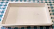 Winco PL-3N 18 pol x 25 5/8 pol x 3 1/4 pol caixa de massa de pizza poli branca Cambro em excelente estado usado comprar usado  Enviando para Brazil