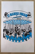 Affiche manège forain d'occasion  Nogent-le-Roi