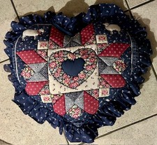 Herz kissen landhausstil gebraucht kaufen  Schwerin