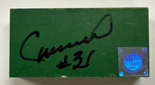 Cedric maxwell autographed d'occasion  Expédié en Belgium
