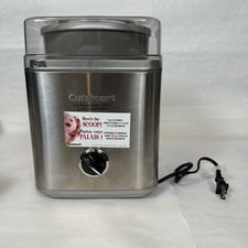 Máquina de sorvete Cuisinart 2 quartos ICE-30BC limpa testada e funcionando comprar usado  Enviando para Brazil