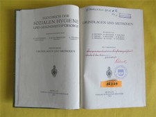 Handbuch sozialen hygiene gebraucht kaufen  Riesa
