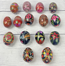 Handpainted wooden eggs for sale  Goodyear