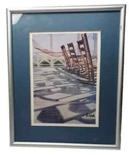 Framed signed steven for sale  Inman