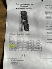 Knieschiene größe gebraucht kaufen  Frankfurt am Main