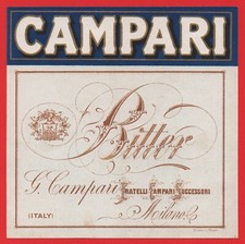 Etichetta epoca bitter usato  Bologna