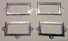 Chrome drawer label for sale  BEXLEYHEATH