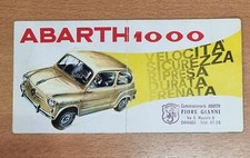 Brochure abarth 1000 usato  Grugliasco
