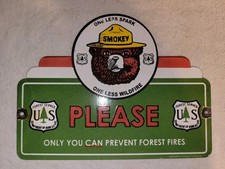 smokey bear sign for sale smokey bear sign for sale Crandall
