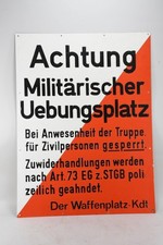 schild bundeswehr gebraucht kaufen  Neu-Ulm