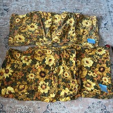 Sofá de pátio vintage retrô anos 70 capas de almofada de assento floral raro floral hippie comprar usado  Enviando para Brazil