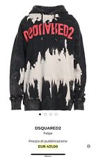 Dsquared2 felpa taglia usato  Bari