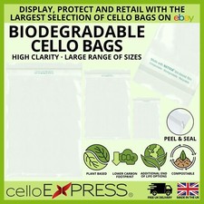 Biodegradable clear cello for sale  ANTRIM