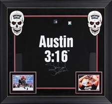Usado, Camiseta Stone Cold Steve Austin preta assinada Austin 3:16 exibição emoldurada BAS Wit comprar usado Usado, Camiseta Stone Cold Steve Austin preta assinada Austin 3:16 exibição emoldurada BAS Wit comprar usado  Enviando para Brazil
