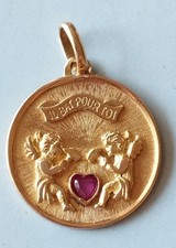 Médaille amour grammes d'occasion  Mantes-la-Jolie
