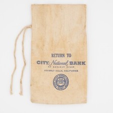 Canvas bank deposit for sale  Seal Beach