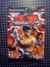 Tekken 5 PS2 Playstation 2 Box Cover Art Insert US NTSC comprar usado  Enviando para Brazil