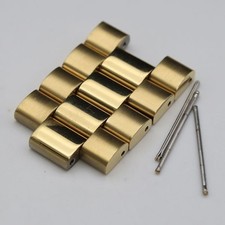 Usado, Peças de pulseira de relógio masculino Michael Kors genuíno 4 elos MK-8077 cor ouro 24 mm comprar usado  Enviando para Brazil