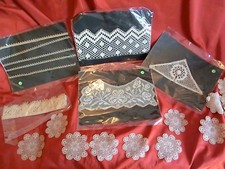 Lotto ricami pizzi usato Lotto ricami pizzi usato  Italia