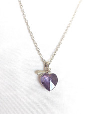 Pretty purple rhinestone for sale  SLOUGH