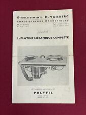 Manuel brochure ancienne d'occasion  Senlis