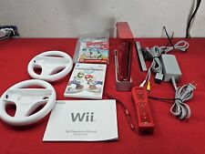 Nintendo Wii Super Mario Bros. Pack Consola Roja (RVL-001) EE. UU. Juego Mario Kart segunda mano  Embacar hacia Argentina