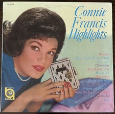 Usado, CONNIE FRANCIS: "HIGHLIGHTS" - JAPANESE LP with Pretty Little Baby, 1962 comprar usado  Enviando para Brazil