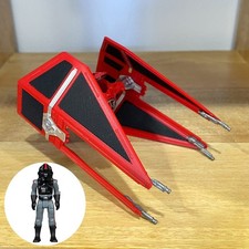 Raro 15000 Star Wars Micro Galaxy Squadron Royal Guard Tie Interceptor Chase Vermelho comprar usado  Enviando para Brazil