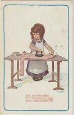 Bertiglia postcard stiratrice d'occasion  Expédié en Belgium