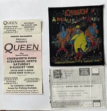Queen knebworth 1986 for sale  BURNHAM-ON-SEA