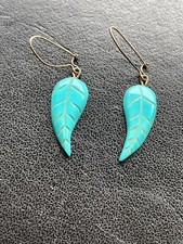 Boucle oreille turquoise d'occasion  Chabanais