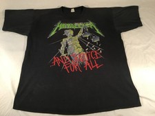 Metallica justice 1988 for sale  Los Angeles